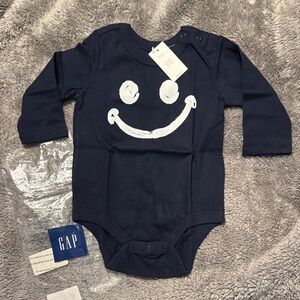 GAP Kids Bodysuit with Smiley Face